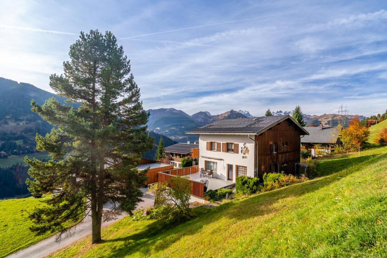 Ferienwohnung Marlies Bartholomäberg エクステリア 写真