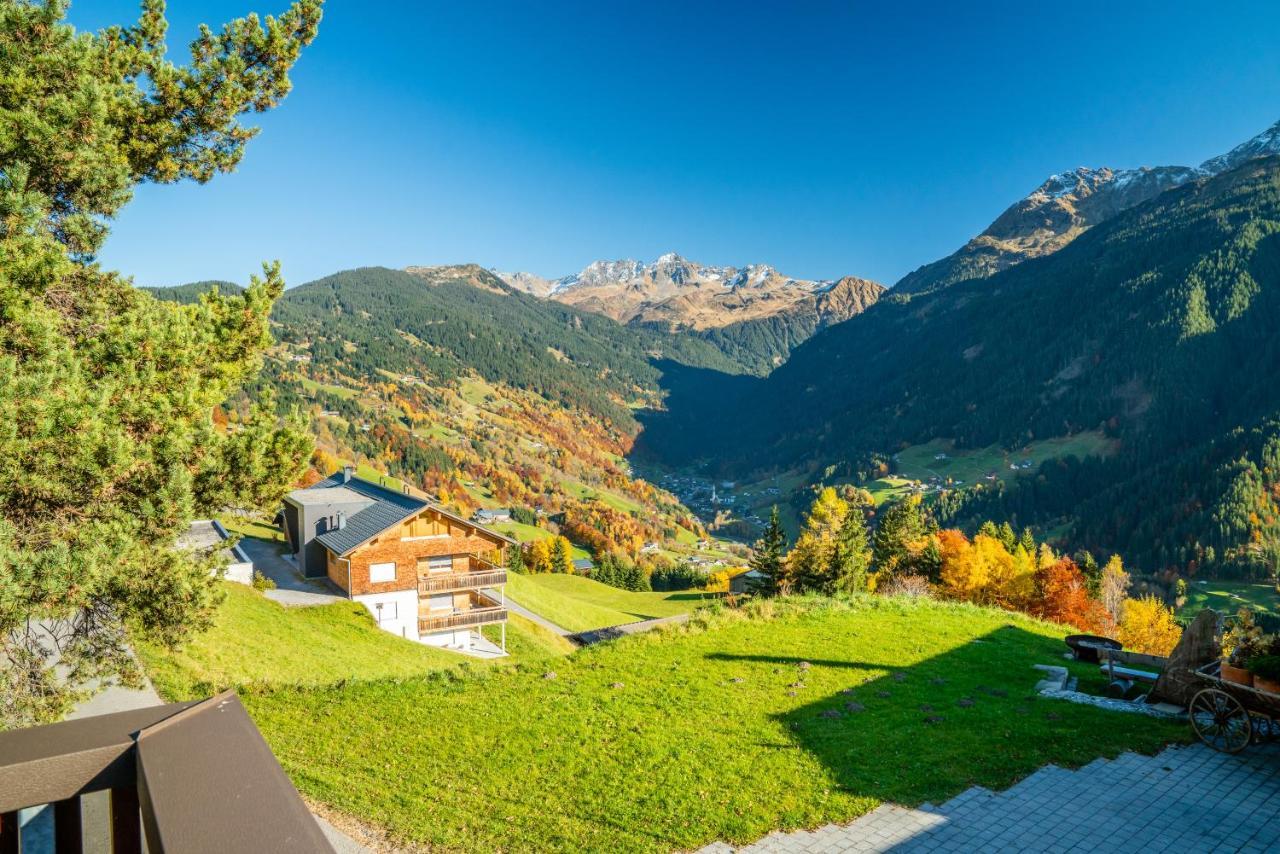 Ferienwohnung Marlies Bartholomäberg エクステリア 写真